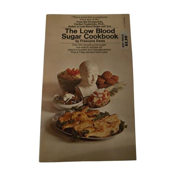 The lowest blood sugar cookbook by Francyne Davis - bantam books - Picture 1 of 6